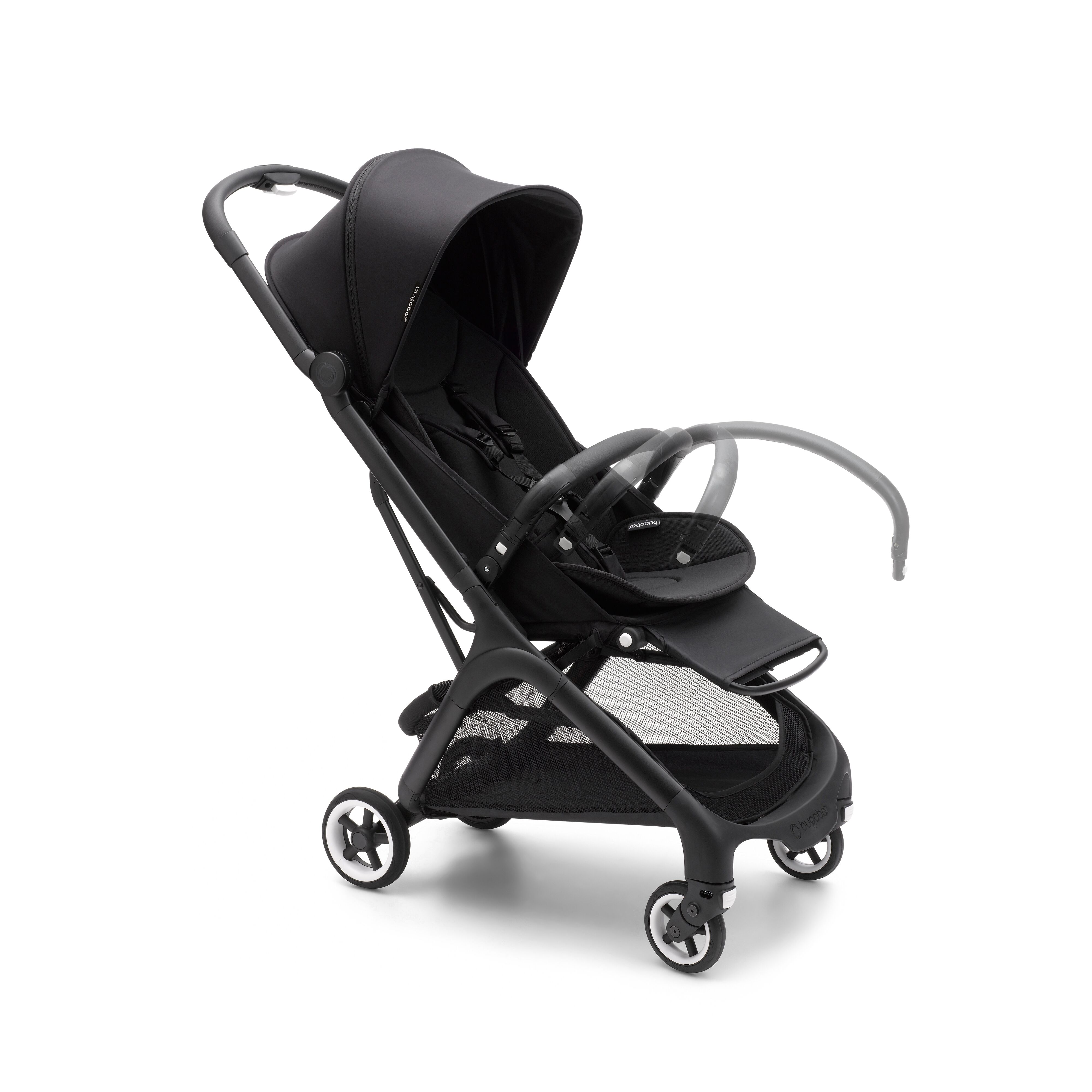 Butterfly bumper bar, black