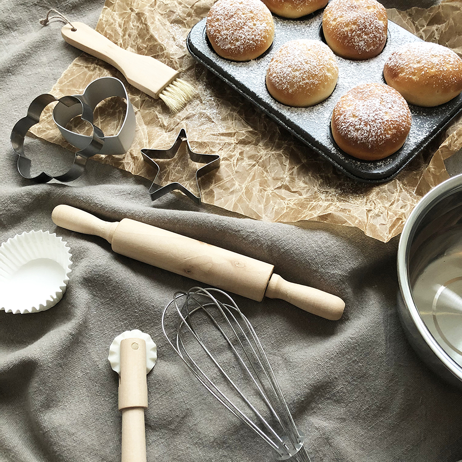 Bakesett i koffert, multiple