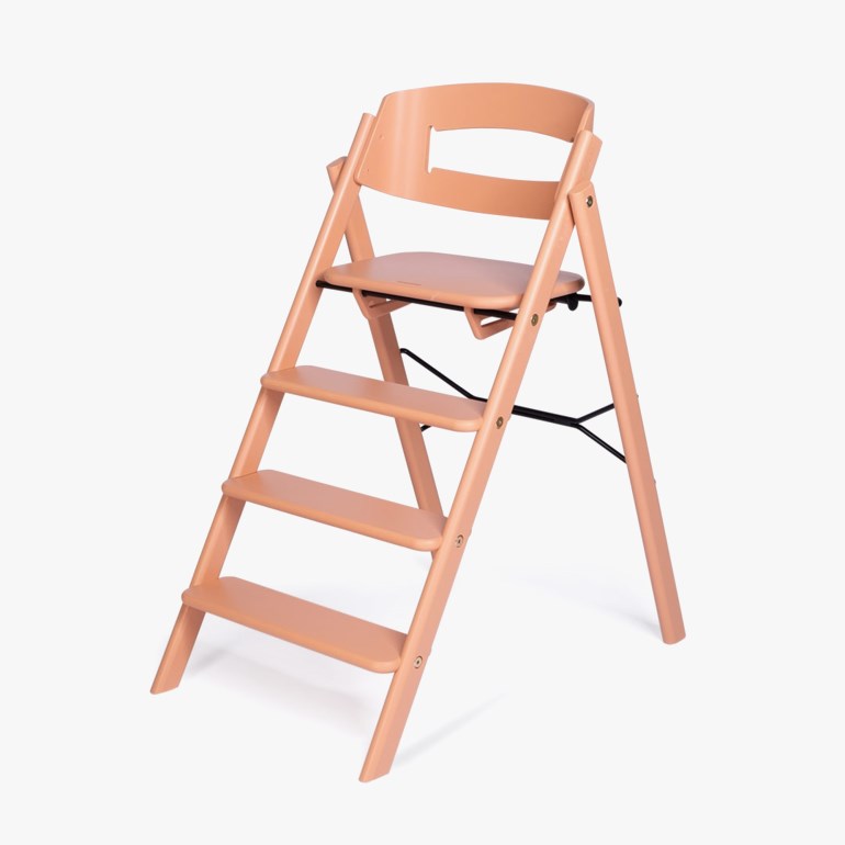 Klapp barnestol bøk Oransje - 11026857-Pale Coral-0-8year - 1