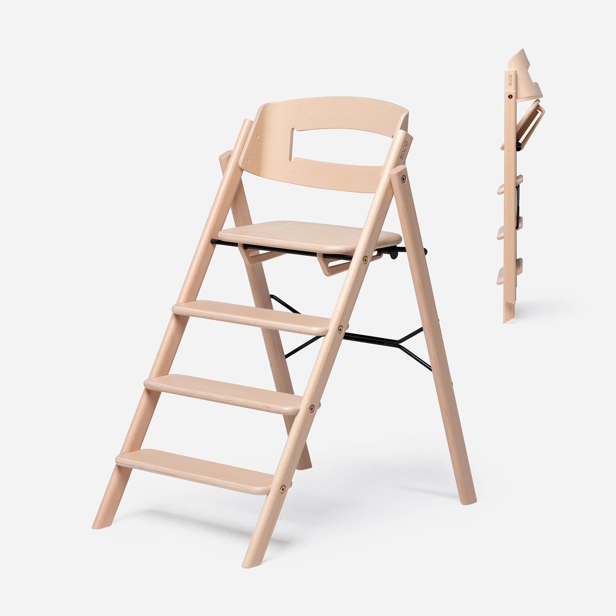 KAOS Klapp Matstol beech, Natural