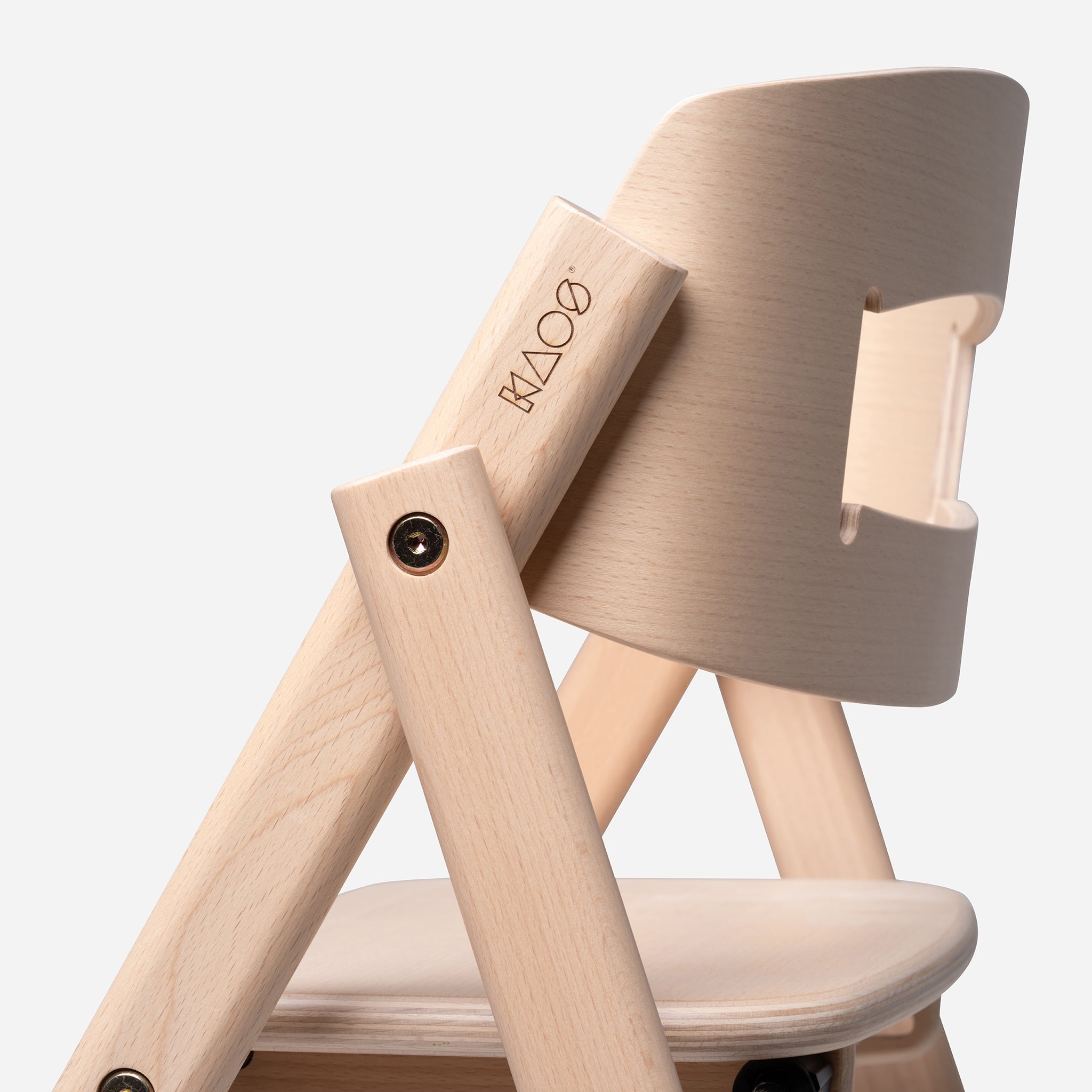 KAOS Klapp Matstol beech, Natural