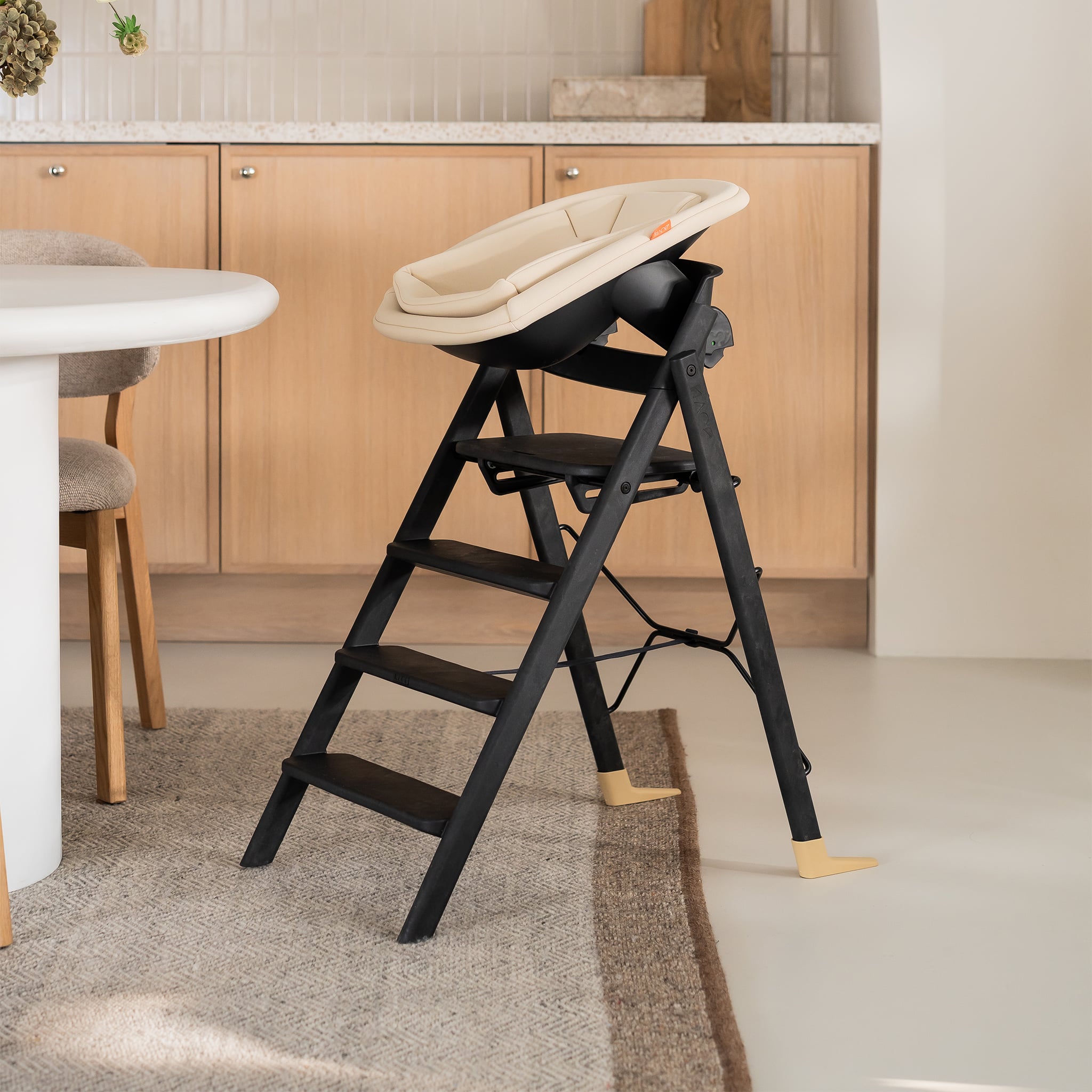 Klapp babysete, charcoalblack