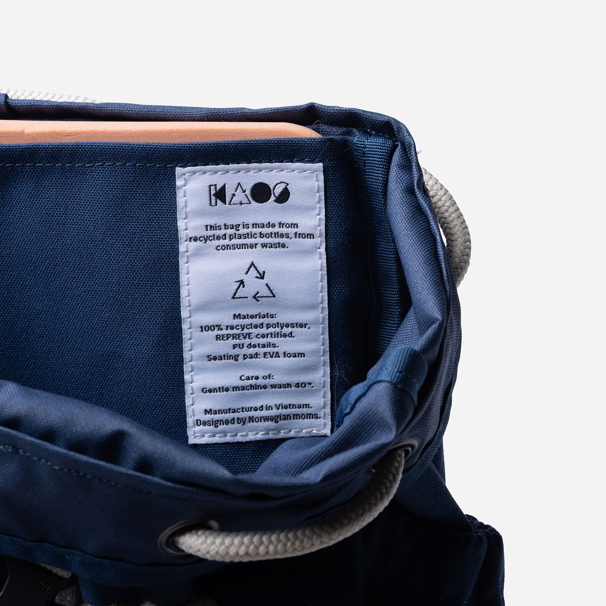 Mini-Ransel barnehagesekk, darkdenim