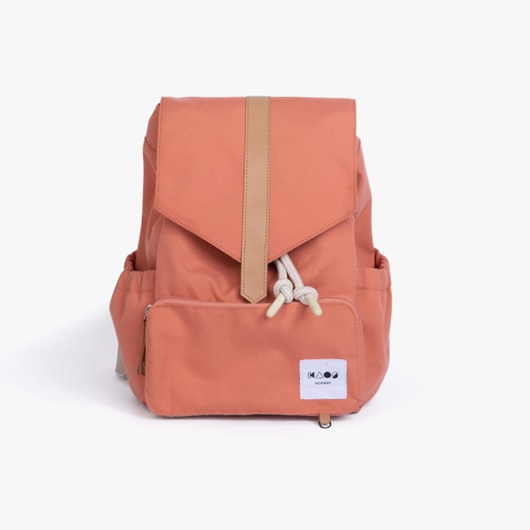 Mini-Ransel barnehagesekk, rustpink Rosa - 11026871-Rust pink-27x23x12cm - 1