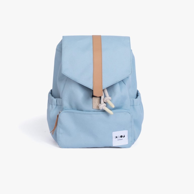 Mini-Ransel barnehagesekk, lightblue Blå - 11026871-LightBlue-27x23x12cm - 1