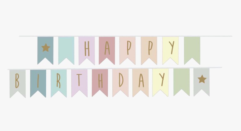 Happy Birthday vimpel Multiple - undefined - 1