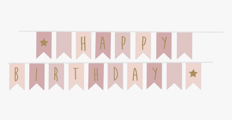 Happy Birthday vimpel Rosa - undefined - 1