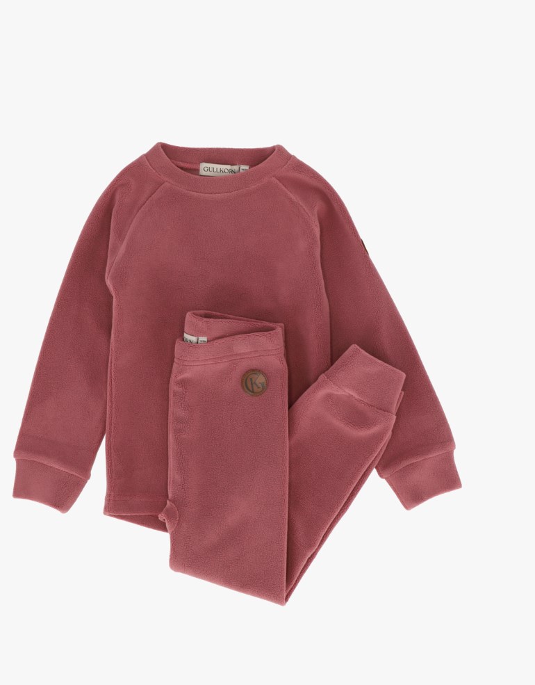 Jona fleecesett Rosa - undefined - 1