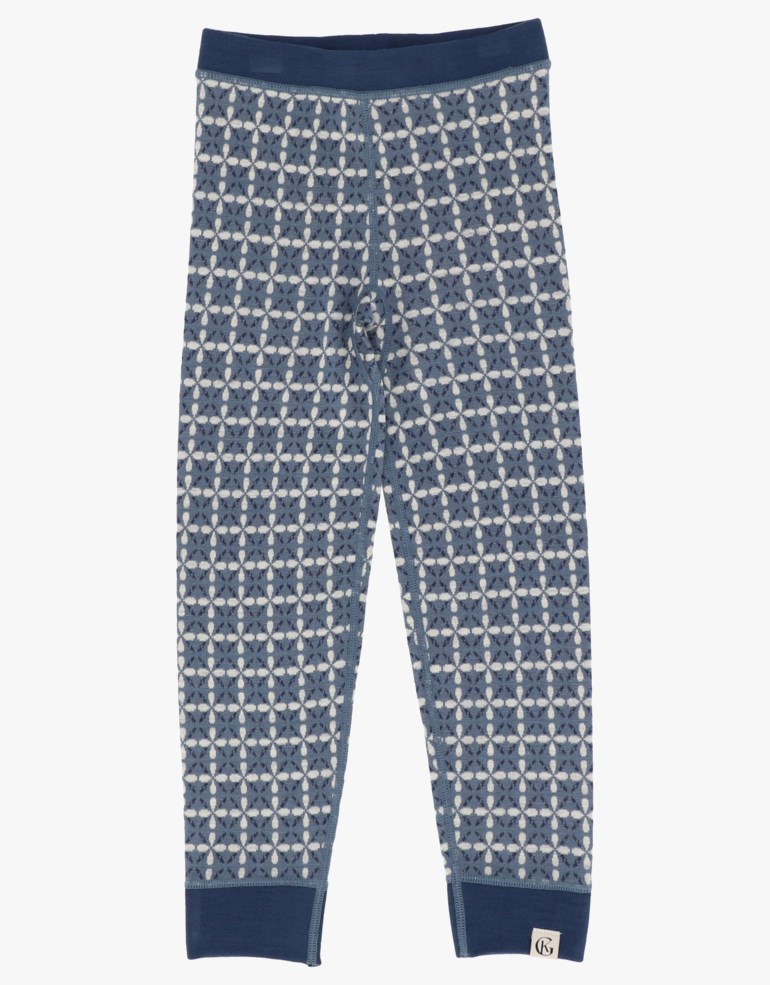 Norefjell ullltights Blå - undefined - 1
