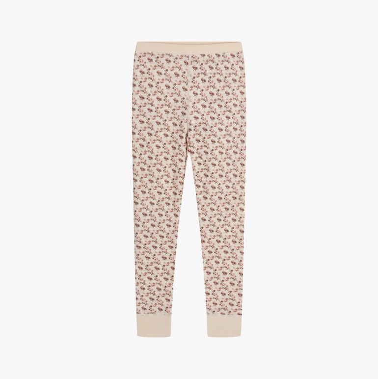 Laso ull/bambus leggings Beige - undefined - 1