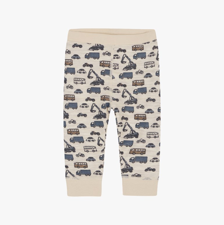 Laso ull/bambus leggings Beige - undefined - 1