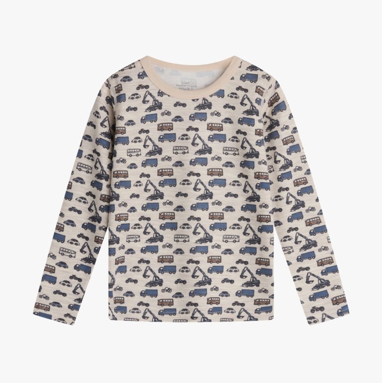 Abba ull/bambus genser Beige - undefined - 1