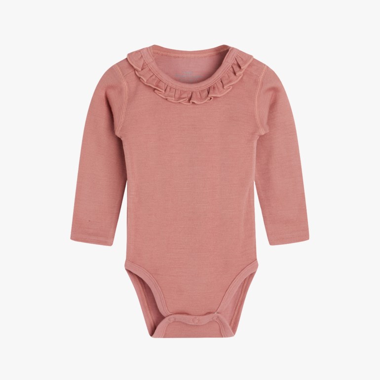 Barbara ull/bambus body Rosa - undefined - 1