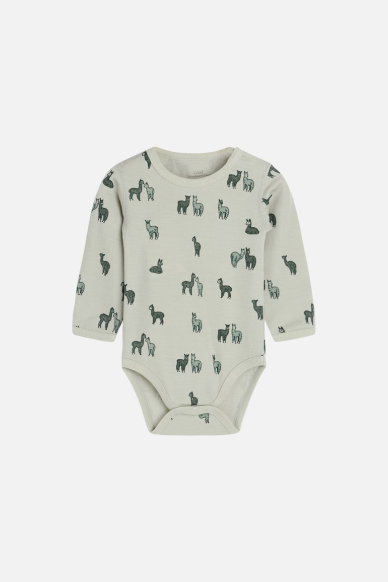 Baloo ull/bambus body Grønn - undefined - 1