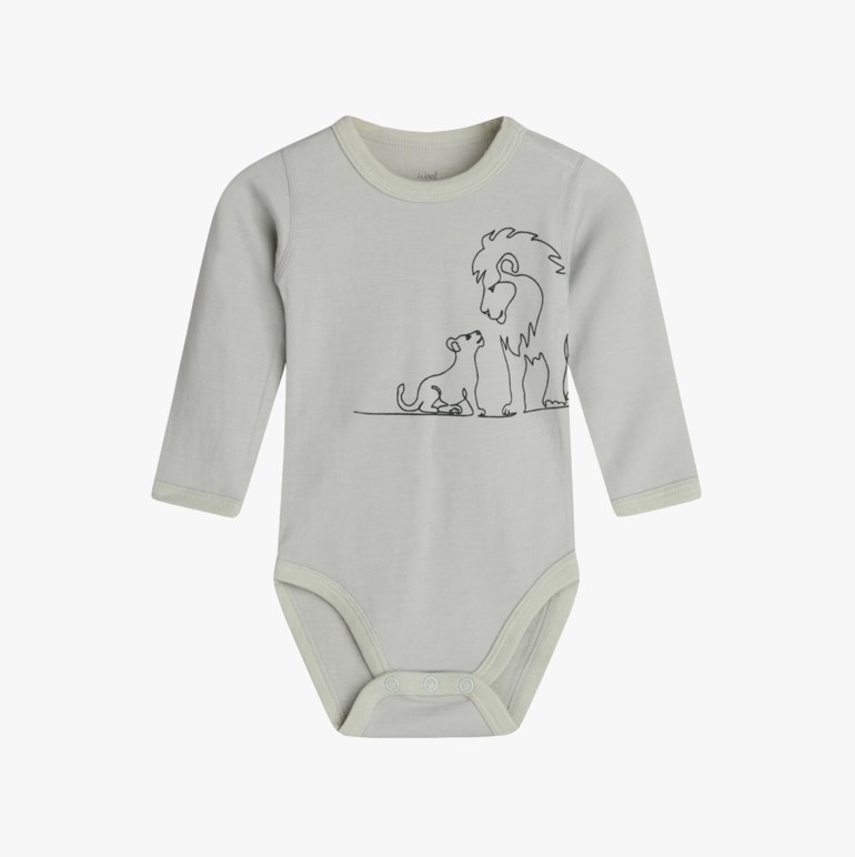 Baloo ull/bambus body Grønn - undefined - 1