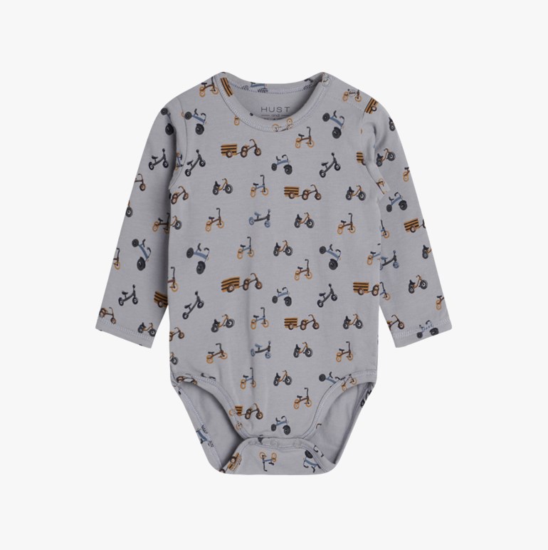 Billy langermet body Grå - undefined - 1