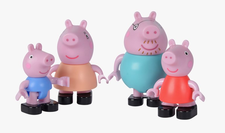 Peppa Gris småfigurer 4 stk, multiple Multiple - 11028679-multiple-18mth - 1