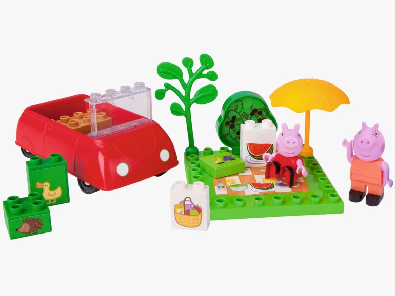 Peppa Gris Picnic byggesett, multiple Multiple - 11028680-multiple-18mth - 1
