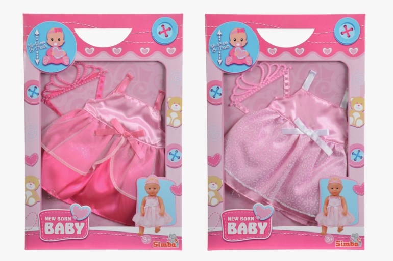 Newborn Baby prinsessekjole til dukker Multiple - undefined - 1