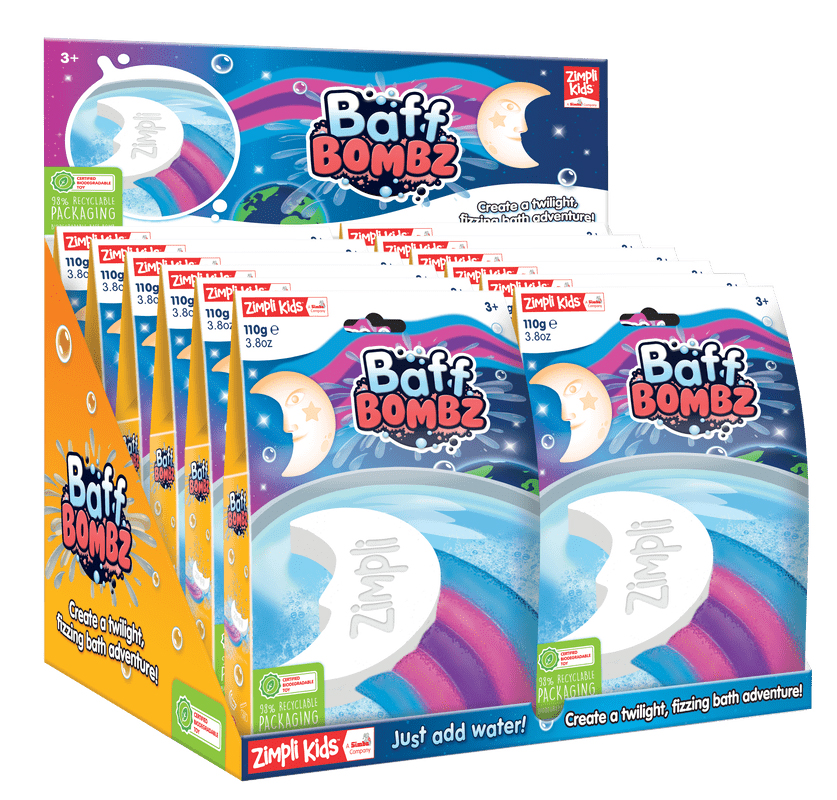 Bombz Baff Bombz måne badebombe, multiple | Barnashus.no