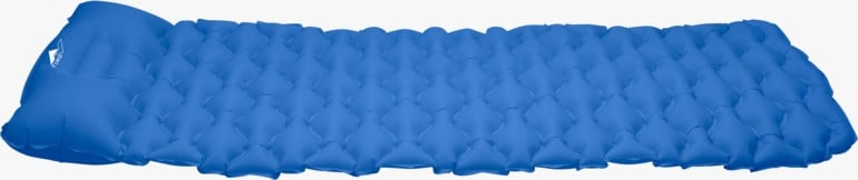 Oppblåsbart liggeunderlag, blue Blå - 11028952-Blue-onesize - 1