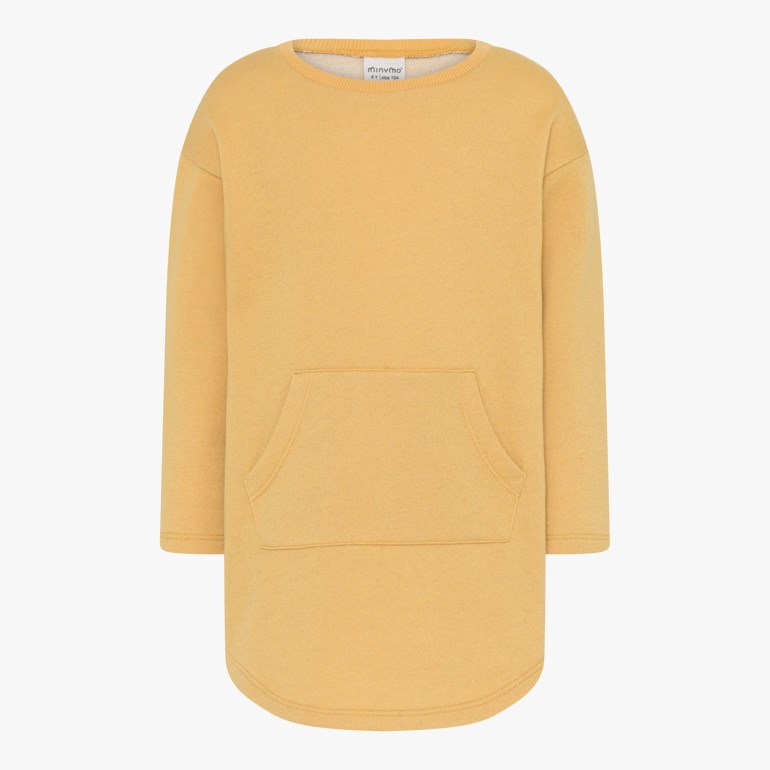 Langermet kjole Oransje - undefined - 1