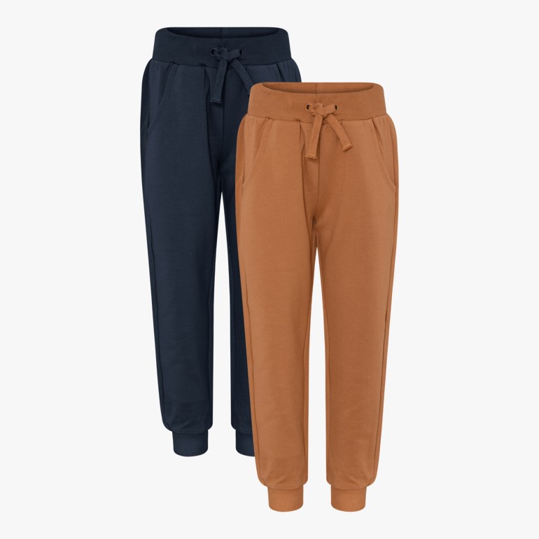 Joggebukse 2-pk Blå - undefined - 1
