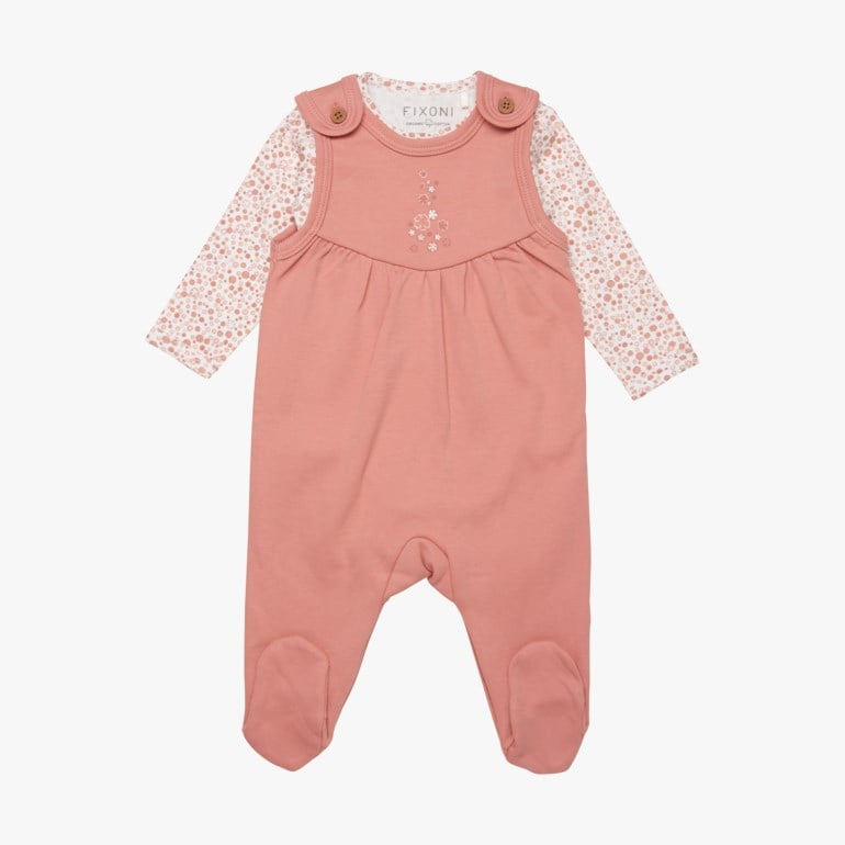 Sparkebukse med body Rosa - undefined - 1