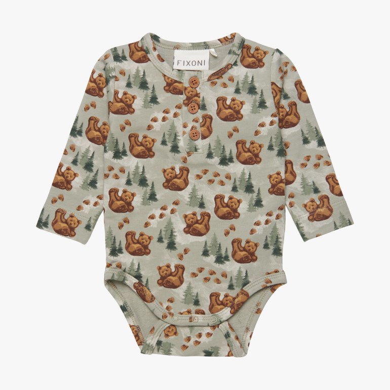 Body i bambus Grønn - undefined - 1