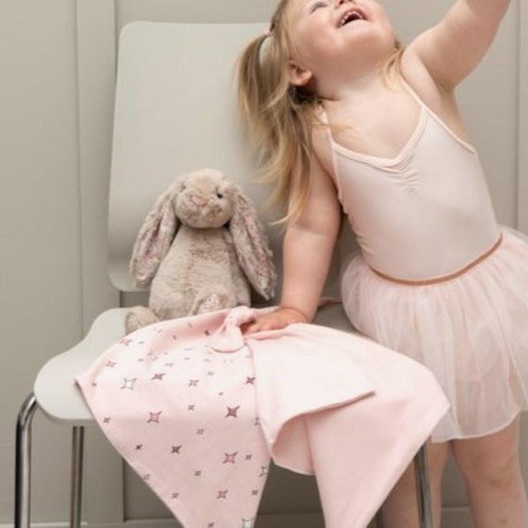 Stjerne koseklut 2-pk Rosa - 11029129-Pink-40x40cm - 1