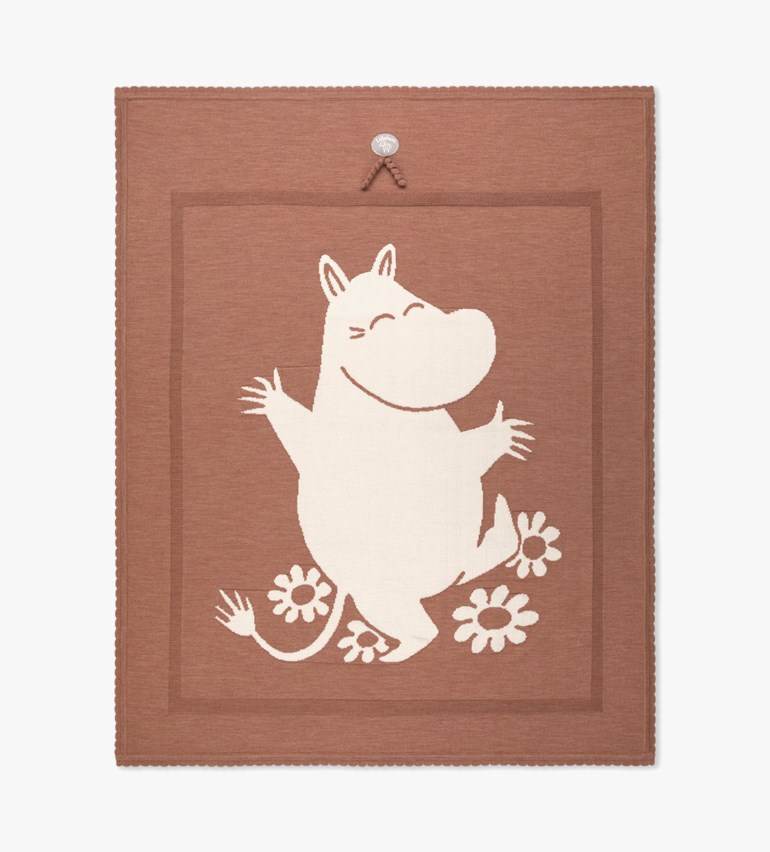 Mumin ullpledd Brun - undefined - 1