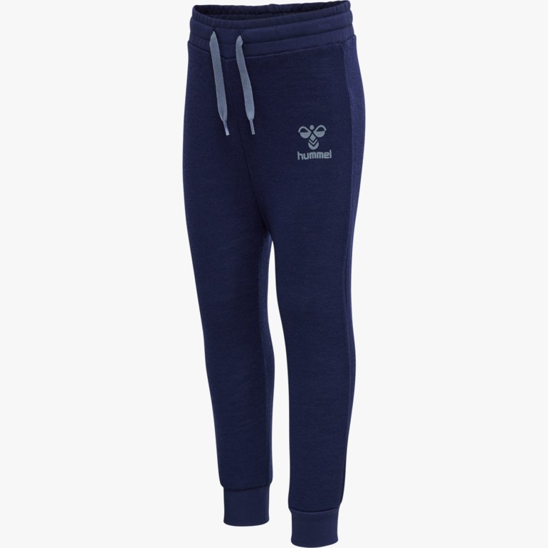 Dallas ull/bambus joggebukse Blå - undefined - 1