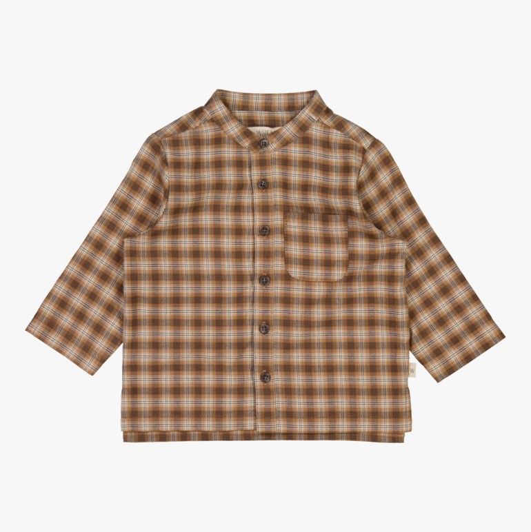 Laust skjorte, hazelcheck Brun - 11030258-hazel chec-68cm - 1