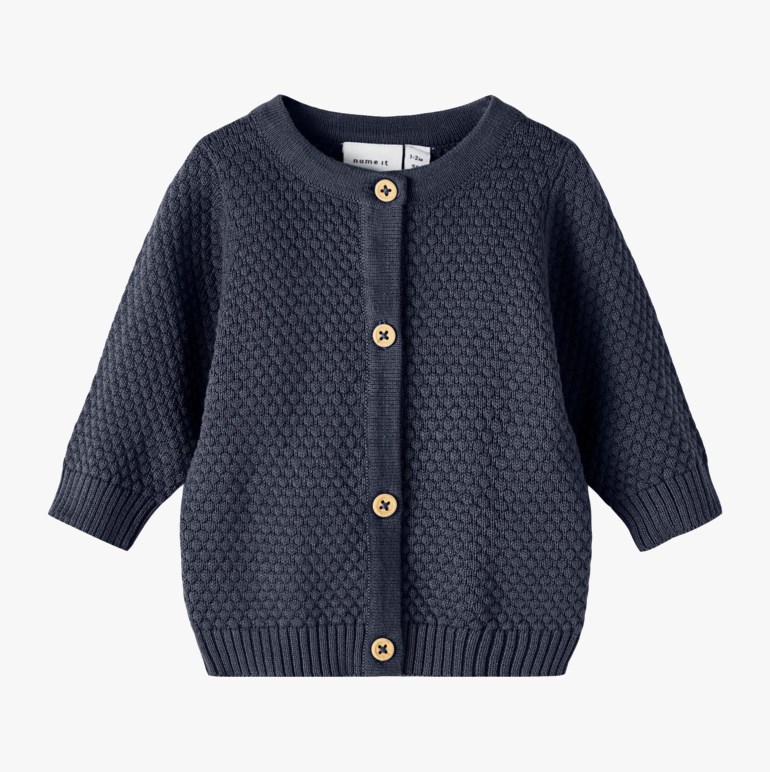 Rofin strikket cardigan Blå - undefined - 1