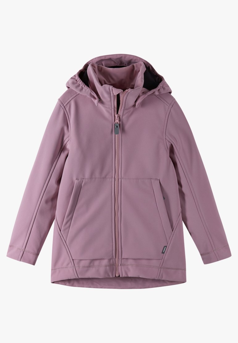 Softshell jacket Espoo, rosedust Rosa - 11030399-rosedust-128cm - 1