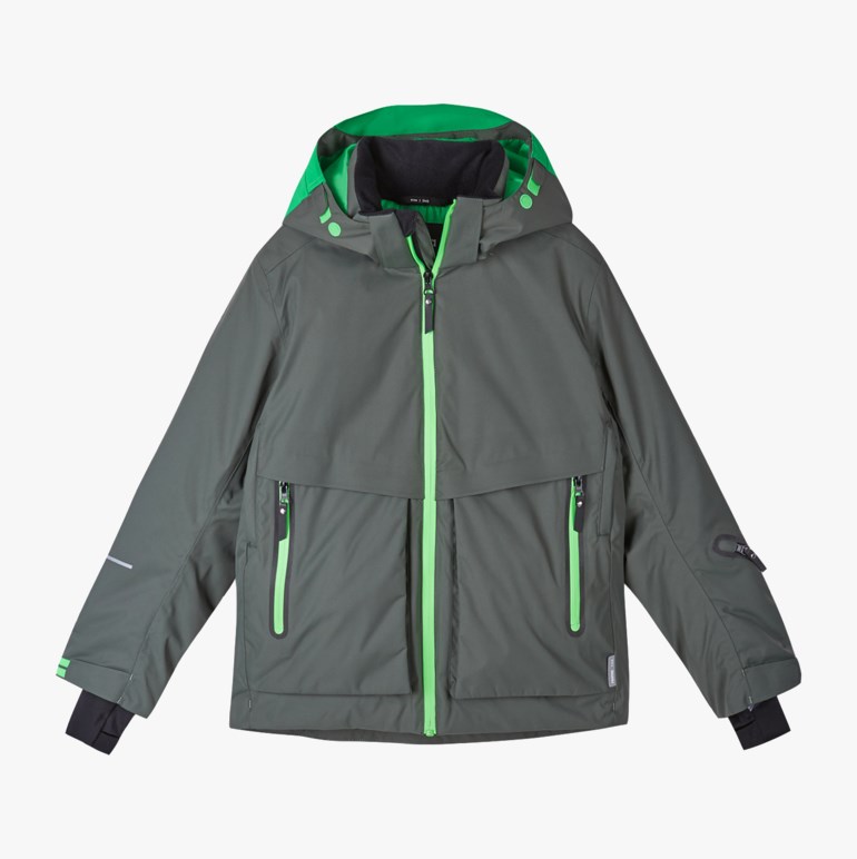 Tirro Reimatec vinterjakke, green Grønn - 11030408-Green-158cm - 1