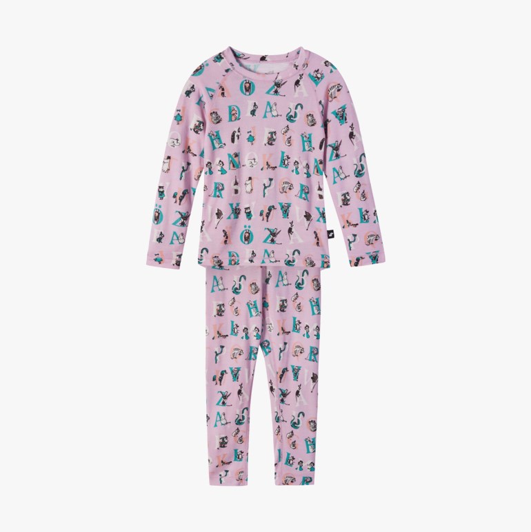 Trivsam sett ull/bambus mummi Rosa - undefined - 1