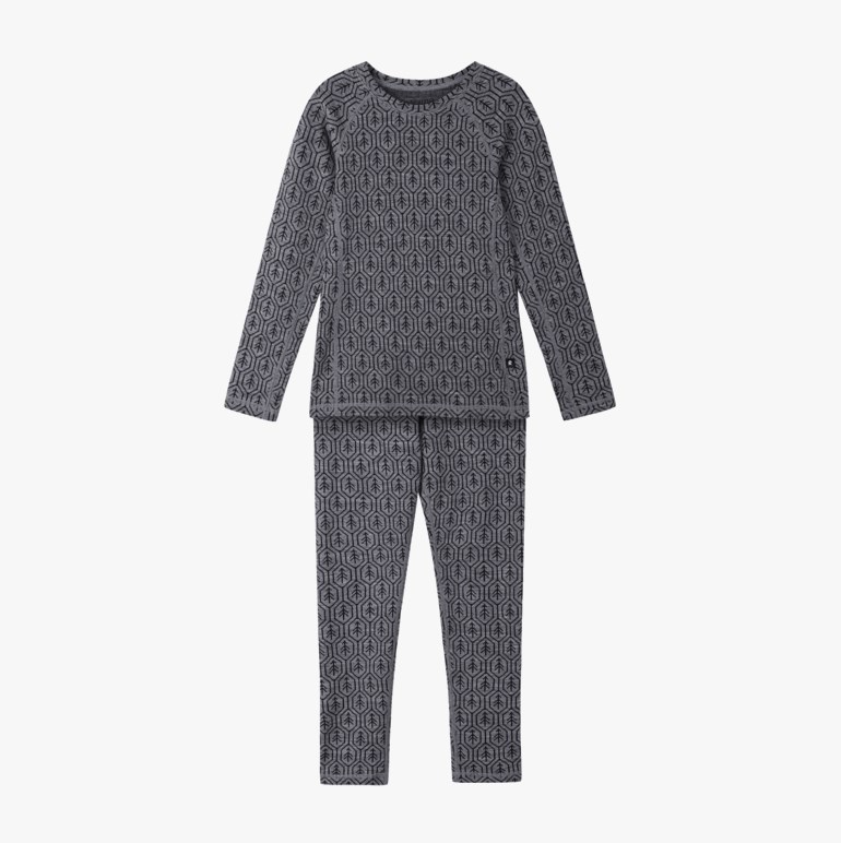 Taival ullundertøy, greymel Grå - 11030431-Grey Mel-130cm - 1