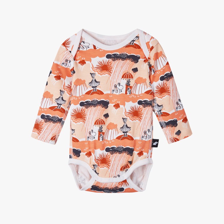 Body moomin, orange Oransje - undefined - 1