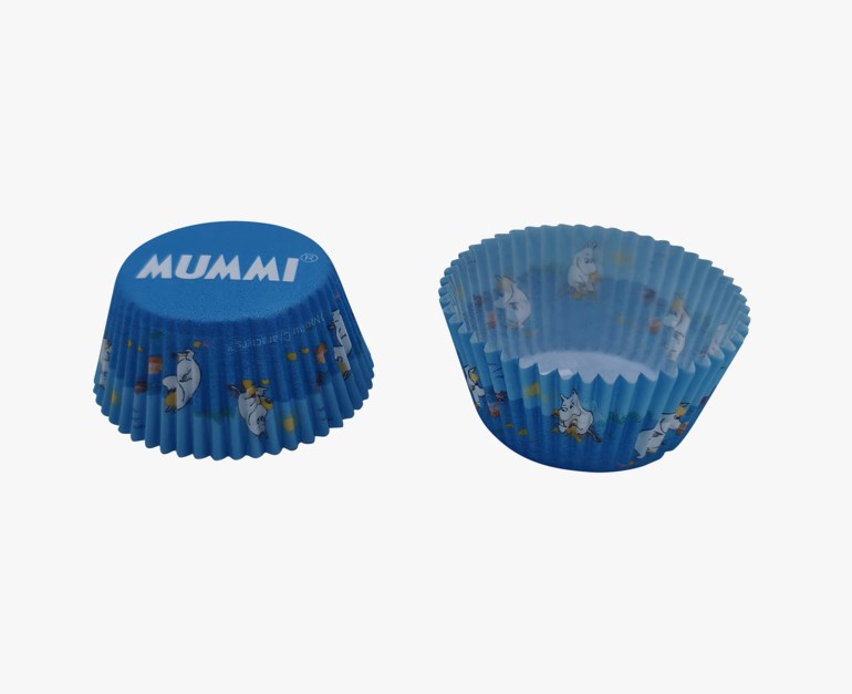 Mumin muffinsform, blue Blå - 11030639-Blue-onesize - 1