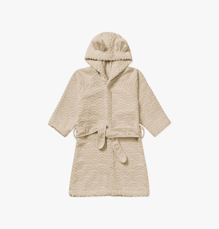 Badekåpe med hette Brun - undefined - 1