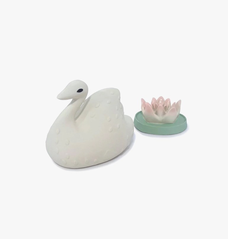 Badeleke i naturgummi Hvit - undefined - 1