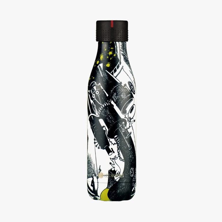 Mumin termoflaske 500ml, blackmulti Sort - 11030865-BlackMulti-500ml - 1