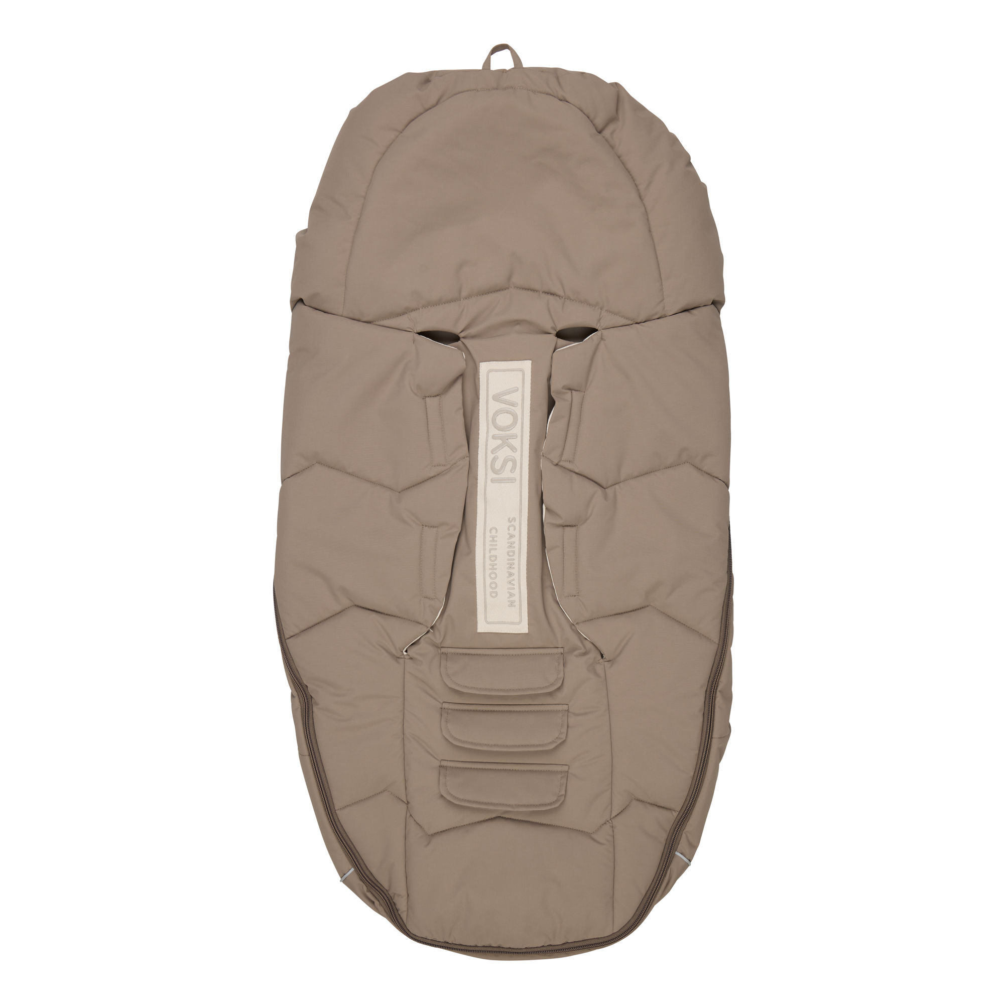 Voksi Urban vognpose, walnut, cream