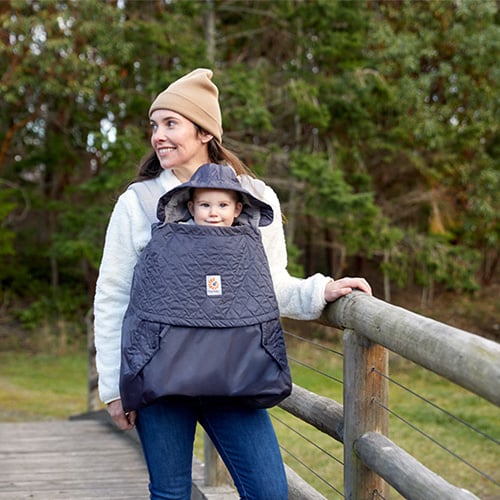 Ergobaby Allværsbeskyttelse, Charcoal black