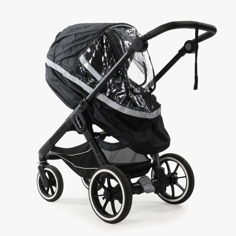 Small regntrekk (NXT Ergo sete og liggedel) Sort - undefined - 1