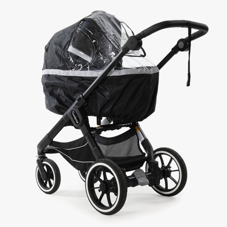 Large regntrekk (NXT Flat sete og liggedel), black Sort - 11031004-Black-l - 1