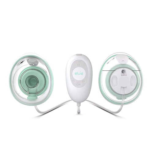Stride dobbel brystpumpe, white