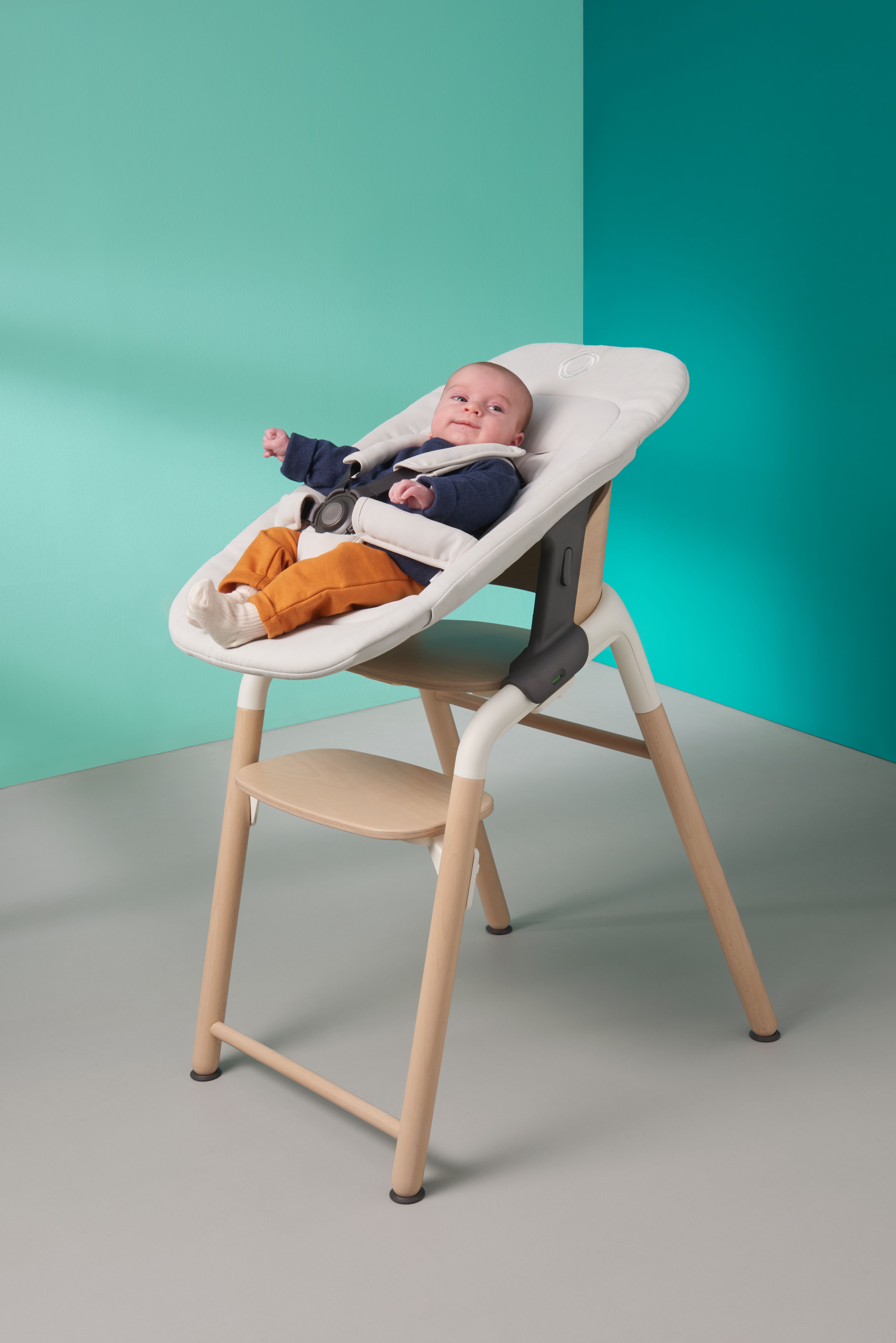 Bugaboo Giraffe barnestol, neutralwoodwhite