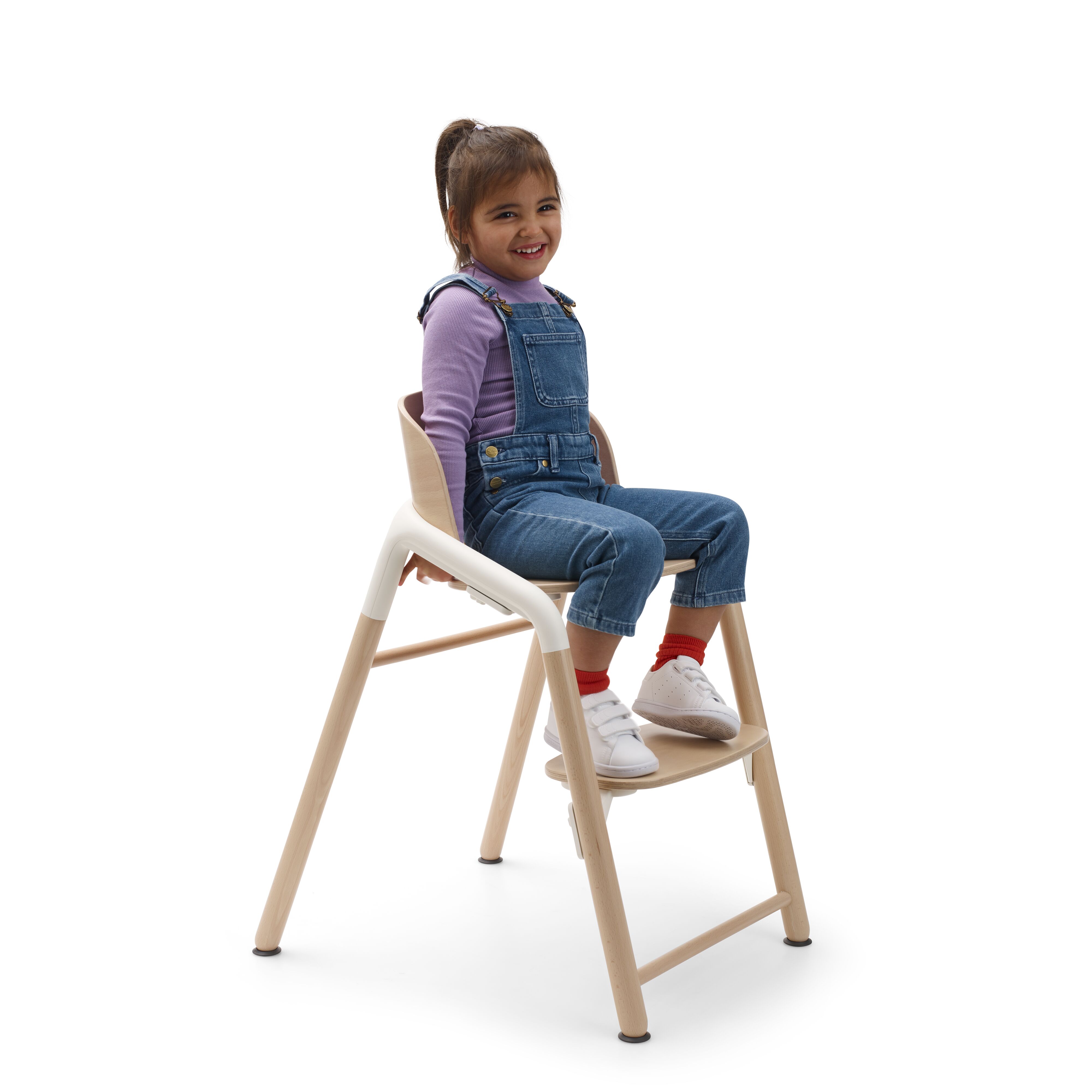 Bugaboo Giraffe barnestol, neutralwoodwhite